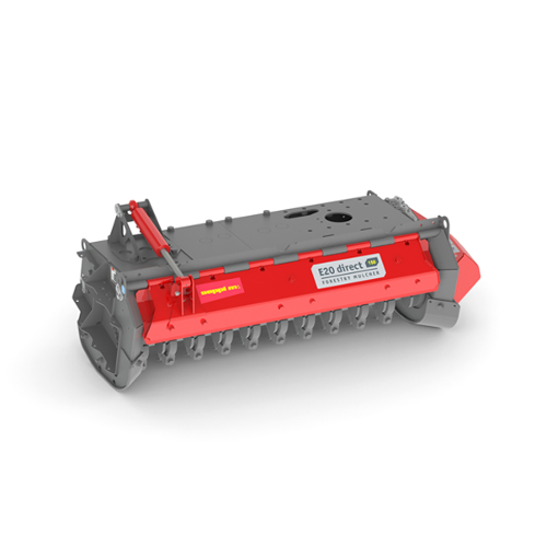 Der SEPPI E20 direct ist ein hochleistungsfähiger Forstmulcher, der speziell für den professionellen Einsatz entwickelt wurde. Dank seines Direktantriebs bietet er maximale Effizienz und eine außergewöhnlich hohe Widerstandsfähigkeit, ohne dass ein Keilriemenwechsel erforderlich ist. Dies sorgt für eine konstante Leistungsübertragung und minimiert das Risiko eines Ausfalls durch Antriebsüberlastung.