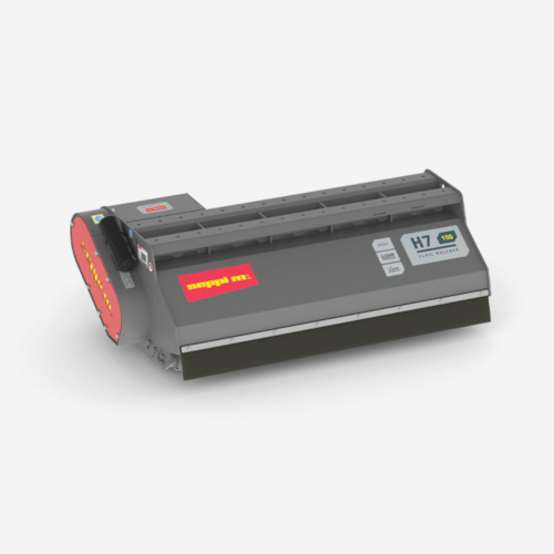 H7 - Das Gehäuse aus hochfestem Stahl mit austauschbaren Verschleißplatten steht für Langlebigkeit und Wartungsfreundlichkeit.