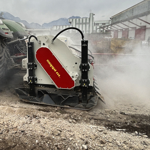 MAXICRUSHR xd Stabilisierungs-Fräse – innovatives Antriebssystem für gleichmäßige Leistungsabgabe und maximale Stabilität bei variablen Bodenbedingungen.
