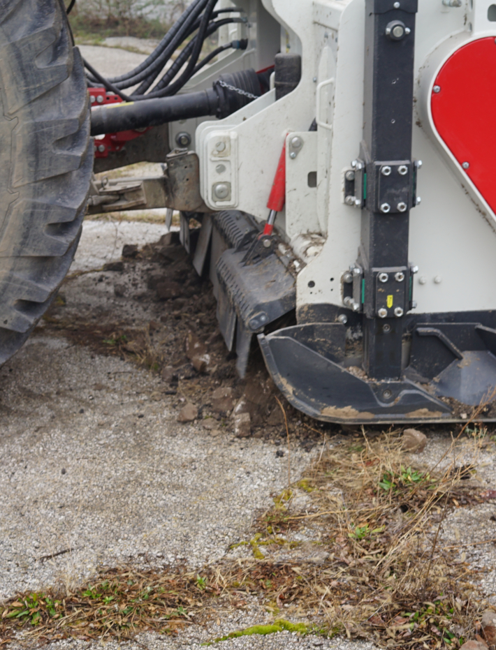 SEPPI MAXICRUSHR xd stabilization tiller and stone crusher – crushes stones up to 50 cm diameter, working depth up to 50 cm