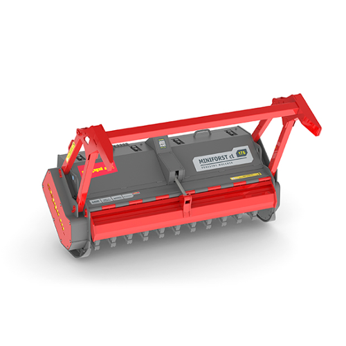 MINIFORST cl - Das SEPPI Forstmulchgerät für Kompaktlader MINIFORST cl eignet sich nicht nur für Arbeiten im Wald, sondern auch für die anspruchsvolle Landschaftspflege und für all jene Bereiche, in denen Stubben, Holz und Gestrüpp beseitigt werden müssen. Dieses Gerät zerkleinert Vegetation sehr fein. Der Mulch, der auf dem Boden liegen bleibt, kann sich schnell wieder zu wertvoller Erde zersetzen.