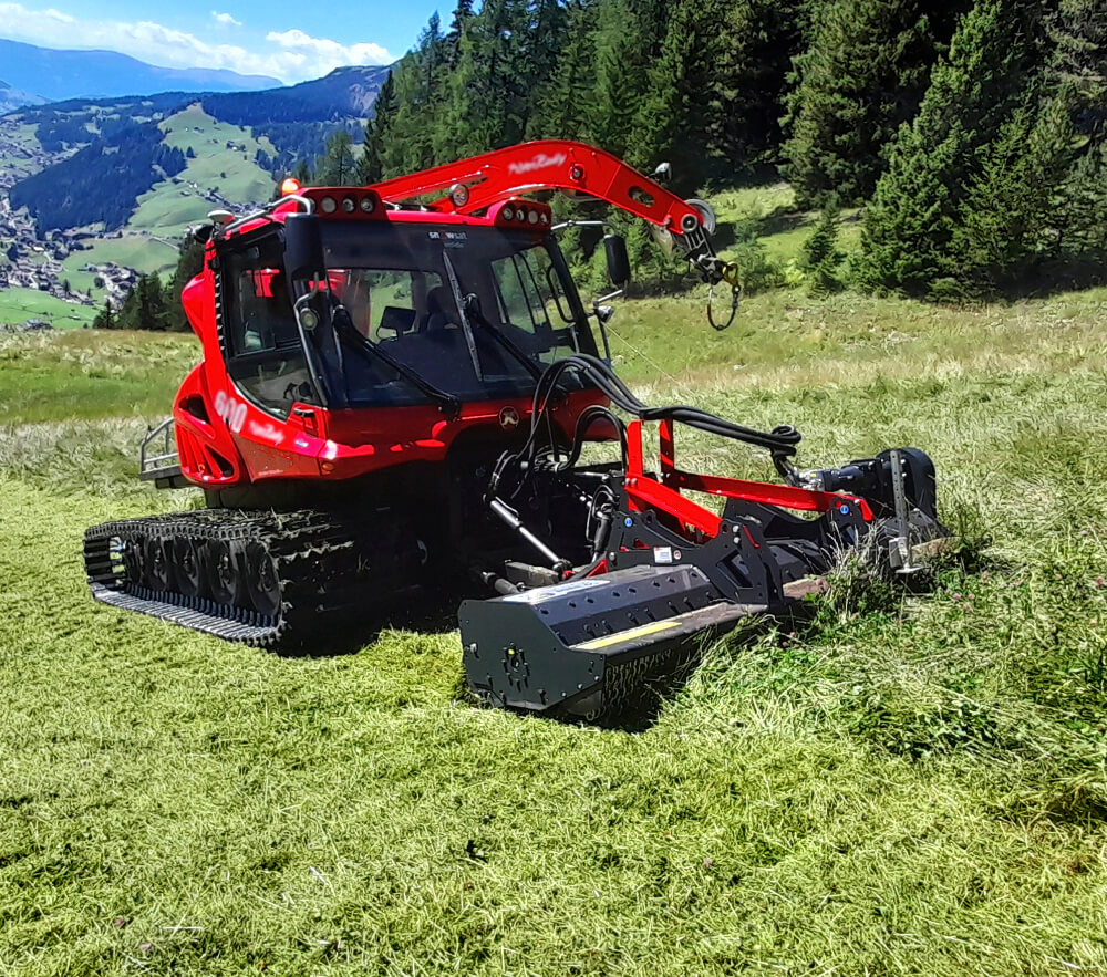 S9 base - Reversibler Mulcher der höheren Leistungsklasse für Gras, Maisstoppel, Gestrüpp und Holz bis 9 cm Ø, auch mit hydraulischen Antrieb erhältlich
