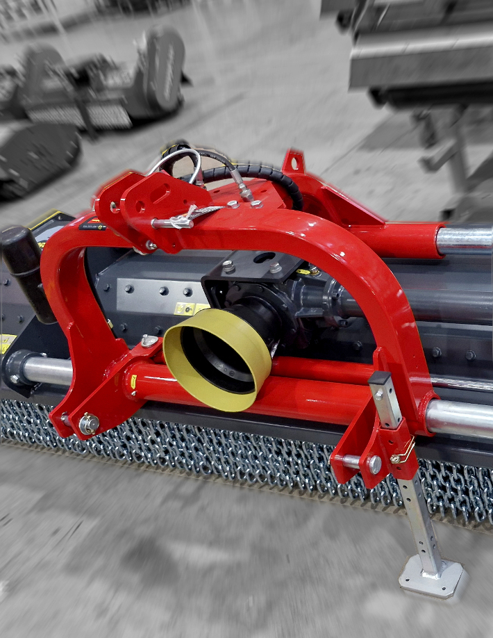 S9 coupé mit beidseitiger, linear-hydraulischer Seitenverschiebung