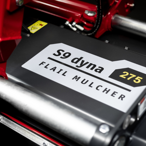 S9 dyna - Der Weidenmulcher für Landschaftspflege, Maisstoppel, Forstwirtschaft mit verschiedenen Arbeitsbreiten