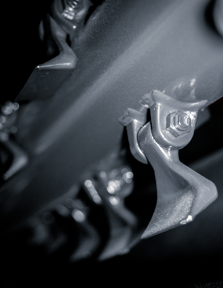 S9 dyna - Rotor mit SMO-Schlägeln. Niedriger Kraftbedarf bei gleichzeitig maximalem Durchsatz dank HELIX ROTOR Technologie.