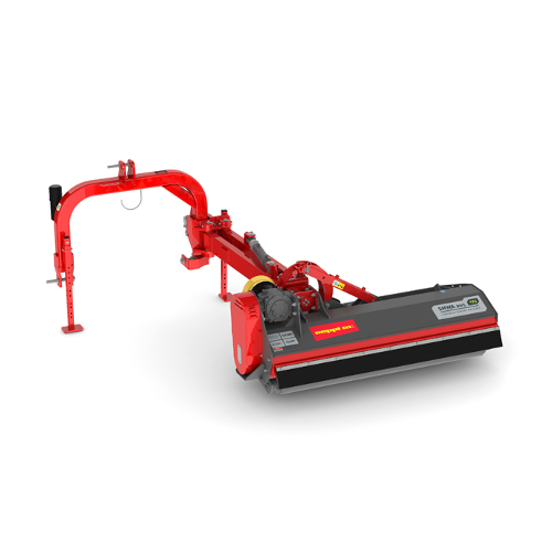 SMWA avs - Mit einer maximalen Seitenverschiebung von bis zu 136 cm ab Traktormitte und einem möglichen Arbeitsbereich von bis zu 274 cm rechts von der Traktorachse wird der Mulcher besonders flexibel einsetzbar.