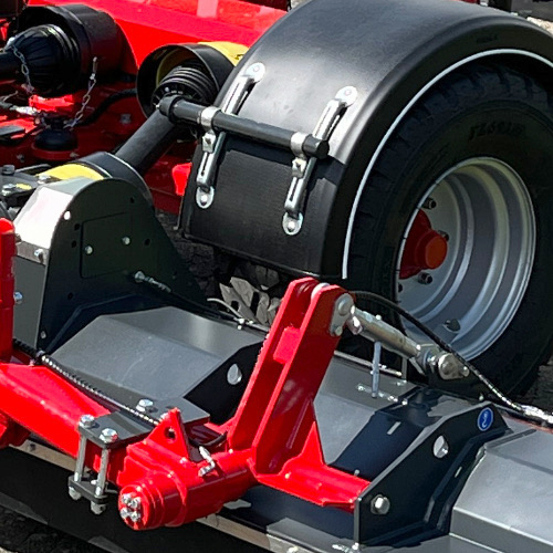 SMWA multipla - Das STOPSAFE System garantiert die Arbeitssicherheit beim Anheben eines Mulchkörpers durch eine automatische Kupplung.