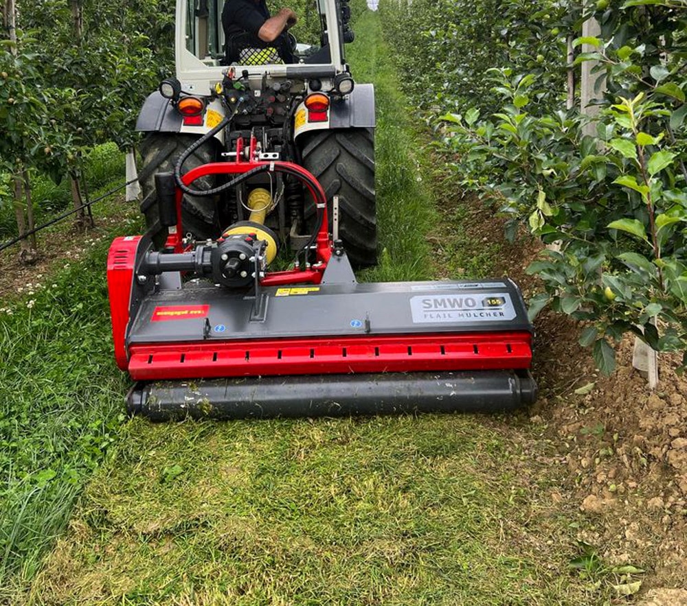 SMWO - Mulcher für Heckanbau mit Parallelogramm-Seitenverschiebung