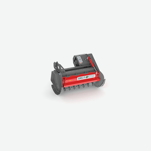 SEPPI BMS-F heavy-duty forestry mulcher for 10–20 t excavators, mulches wood up to 20 cm diameter